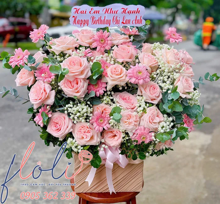10 Mẫu hoa chúc mừng sinh nhật chị gái đẹp, ấn tượng, ý nghĩa - FLoLi