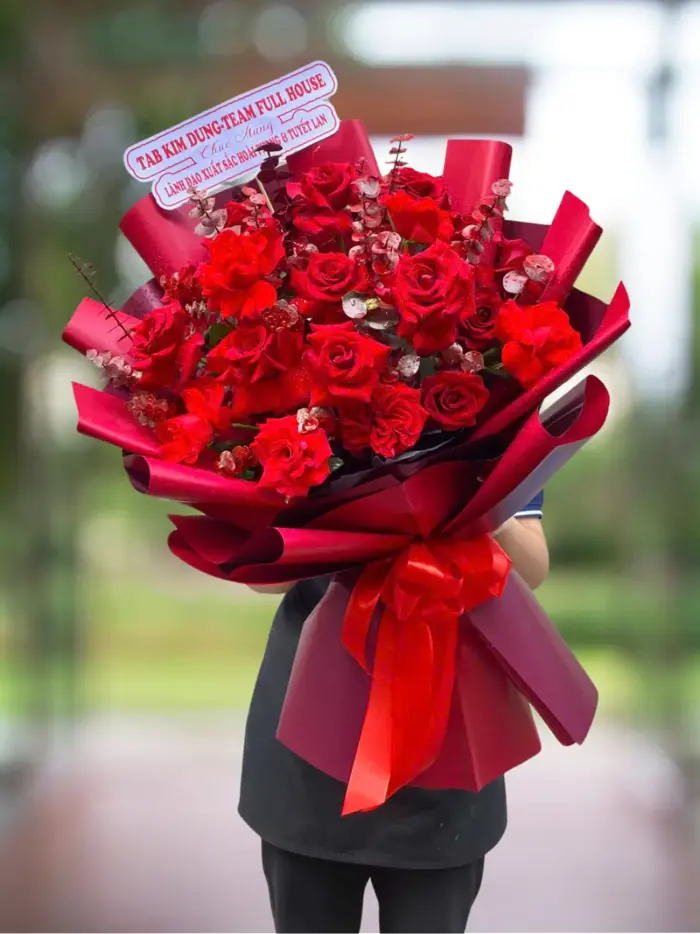 Bó Hoa Hồng Sang Trọng BH017