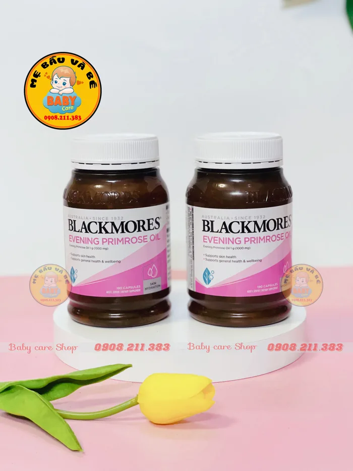 Tinh dầu hoa anh thảo Blackmores Evening Primrose Oil mẫu mới của Úc