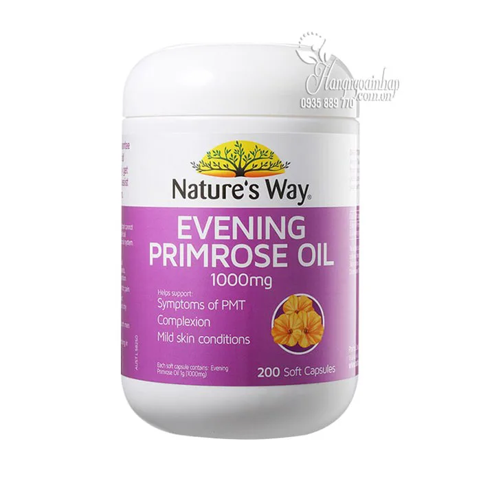 Hoa anh thảo Evening Primrose Oil Nature's Way của Úc
