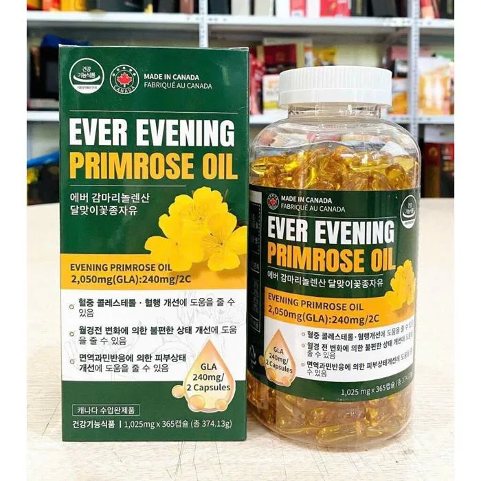 VITAMIN TINH DẦU HOA ANH THẢO XANH Evening Primrose Oil – Siêu Thị Bảo Khánh