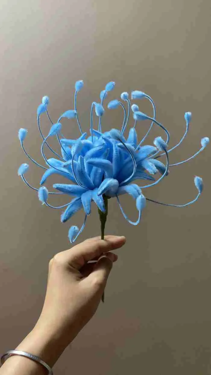 Hoa bỉ ngạn xanh tượng trưng cho sự bất e | Lazada Việt Nam