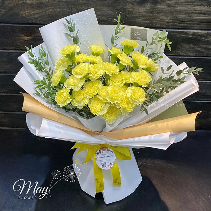 Cẩm Chướng Vàng - Cửa hàng hoa tươi May Flower