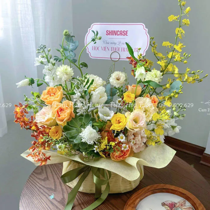 Lẵng Hoa Tặng Bác Sĩ Tại Hà Nội - Tri Ân Những Người Anh Hùng Áo Trắng