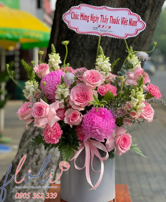 7 Mẫu hoa chúc mừng ngày thầy thuốc Việt Nam 27/2 đẹp nên chọn tặng - FLoLi