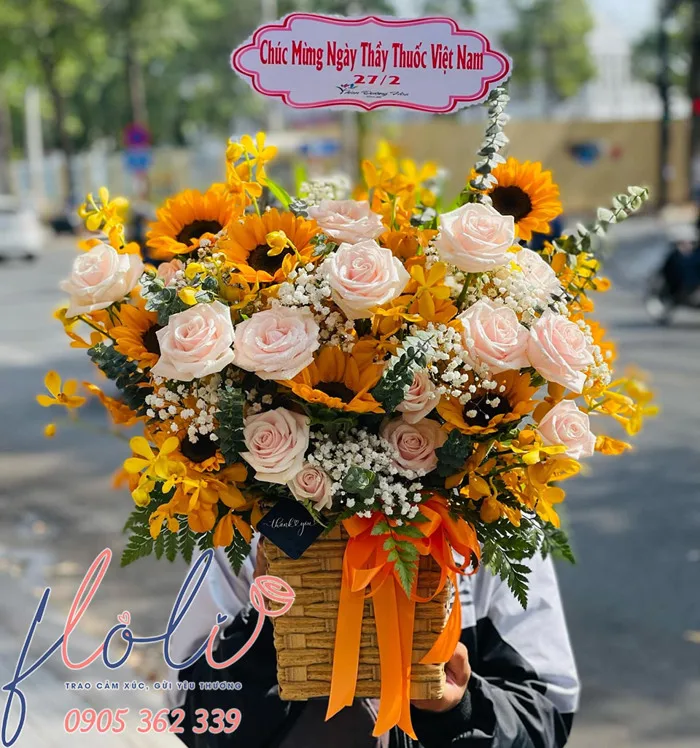 7 Mẫu hoa chúc mừng ngày thầy thuốc Việt Nam 27/2 đẹp nên chọn tặng - FLoLi