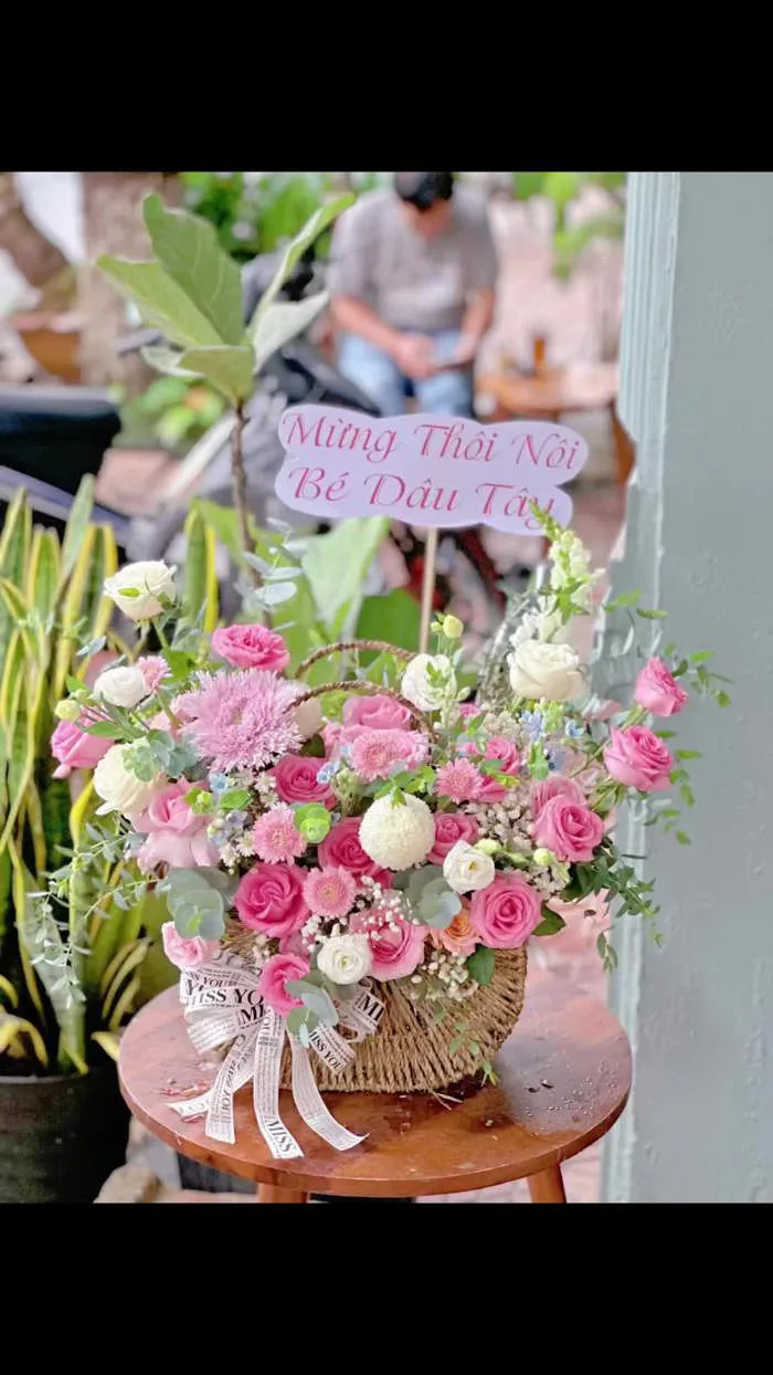 Hoa thôi nôi, chúc mừng