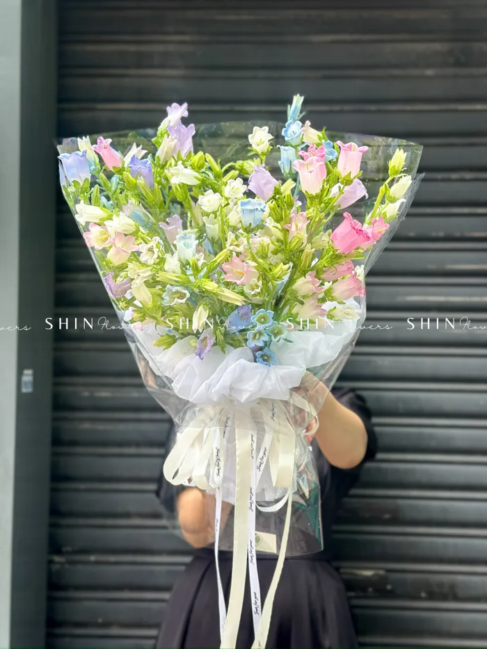 Bó Hoa Chuông Mix nhiều màu S430 - SHIN Flowers