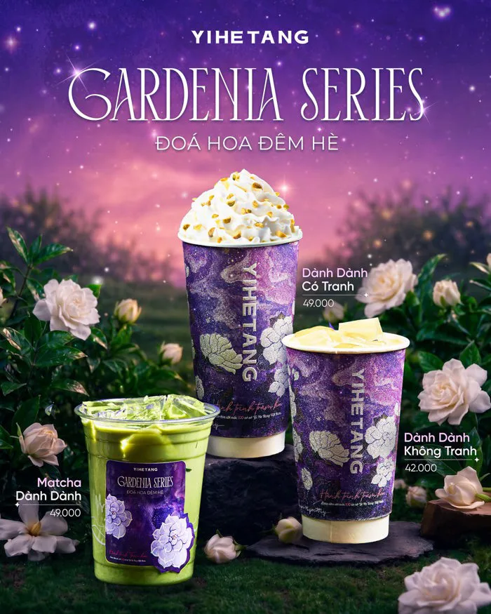 GARDENIA SERIES - ĐÓA HOA ĐÊM HÈ CHÍNH THỨC MỞ BÁN: KHI YI HE TANG BIẾN  HƯƠNG HOA DÀNH DÀNH THÀNH TRẢI NGHIỆM ĐÁNG NHỚ