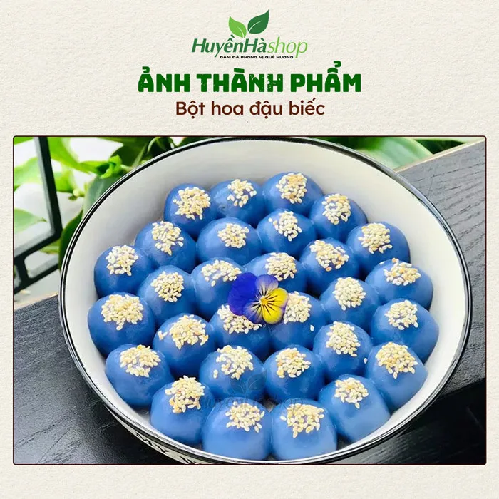 Bột Hoa Đậu Biếc Nguyên Chất (Butterfly Pea Flower Powder)