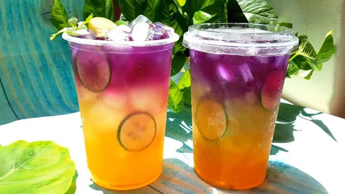 Cách pha trà chanh hoa đậu biếc mát lạnh, đẹp mắt cho ngày hè oi bức