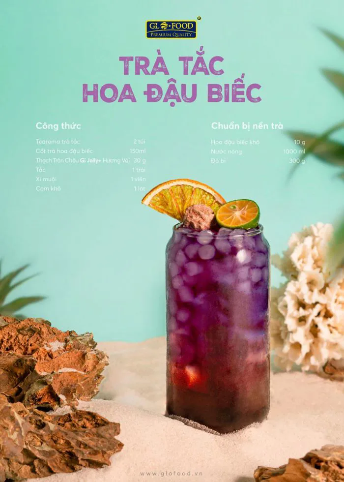 Trà Tắc Hoa Đậu Biếc