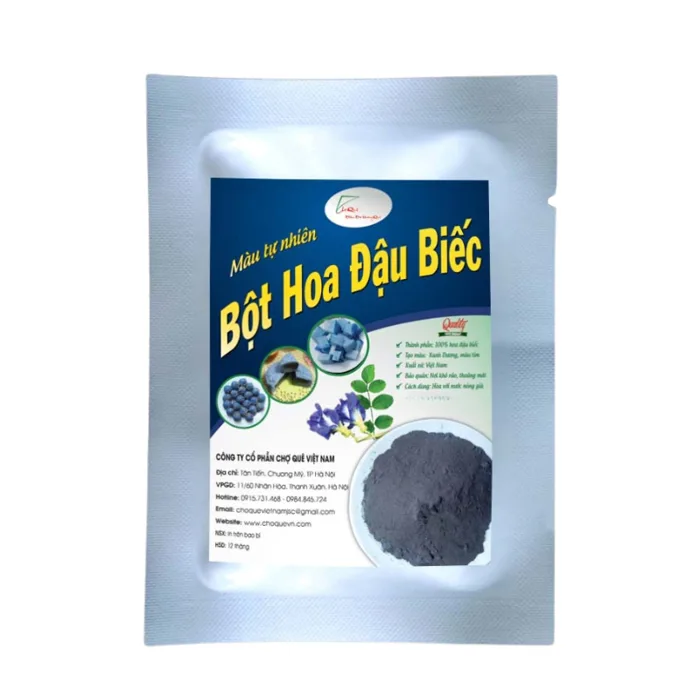 Bột Hoa Đậu Biếc (50g) - Siêu Thị Ngành Bánh - dungculambanh.com.vn