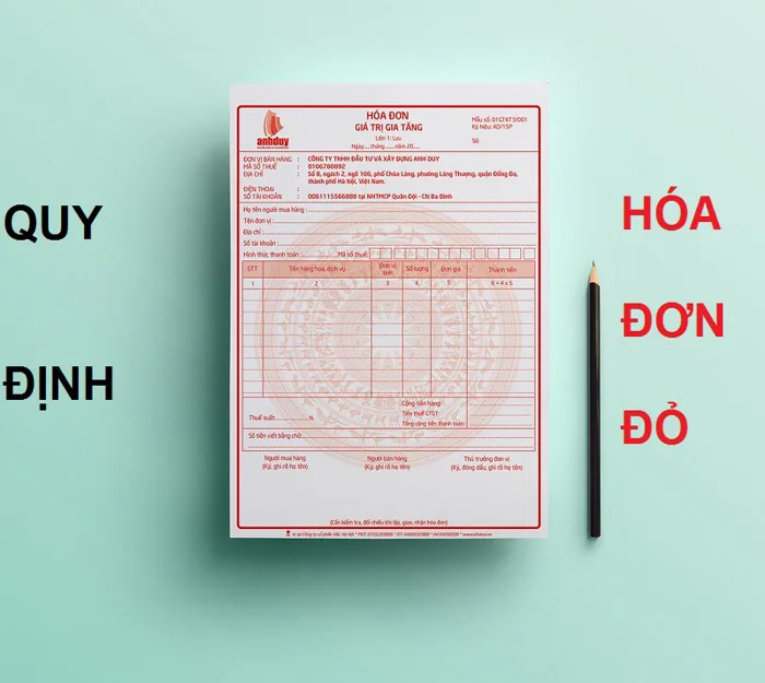 Hóa đơn đỏ là gì? Quy định xuất hóa đơn đỏ