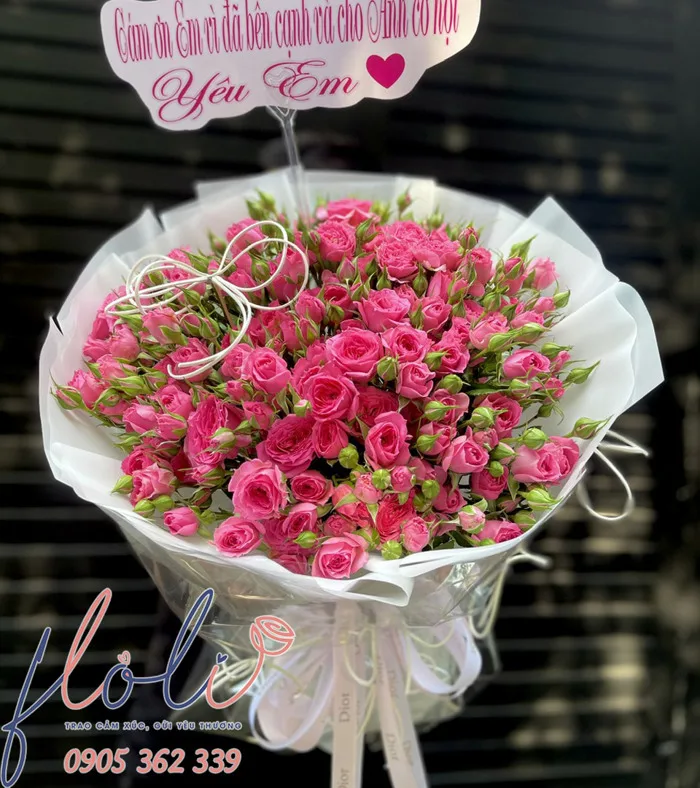 Bó Hoa Ly Kép Tỏa Hương Dịu Dàng BH900