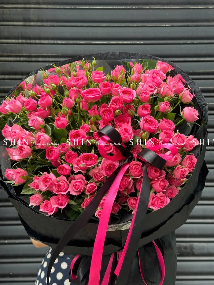 Bó Hoa Hồng Chùm Sophie Size M S153 - SHIN Flowers
