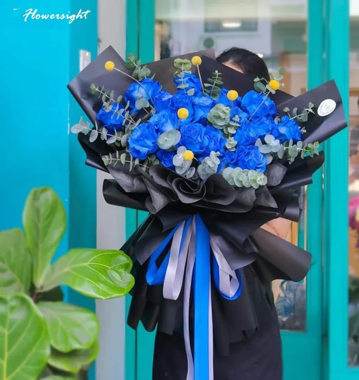 30+ Mẫu Bó Hoa Hồng Xanh đẹp, Sang Trọng Cho Các Dịp đặc Biệt