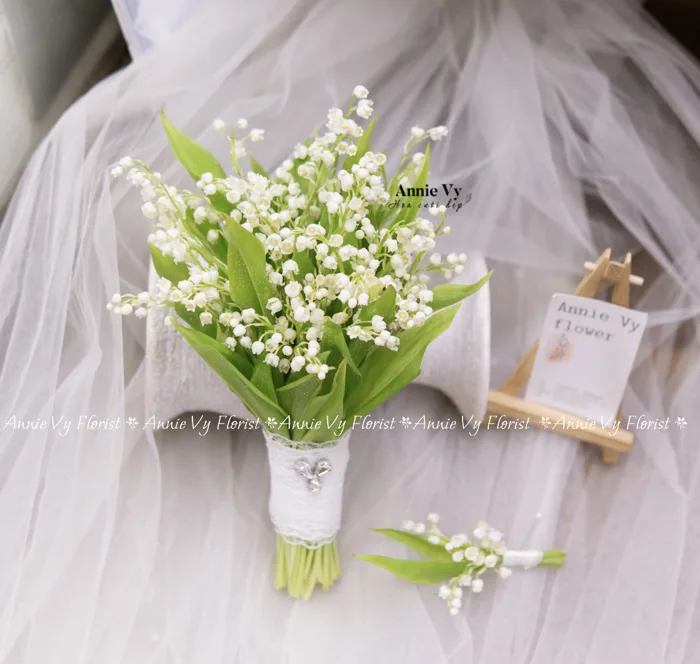 Hoa Cưới Linh Lan Trắng 50 cành H474