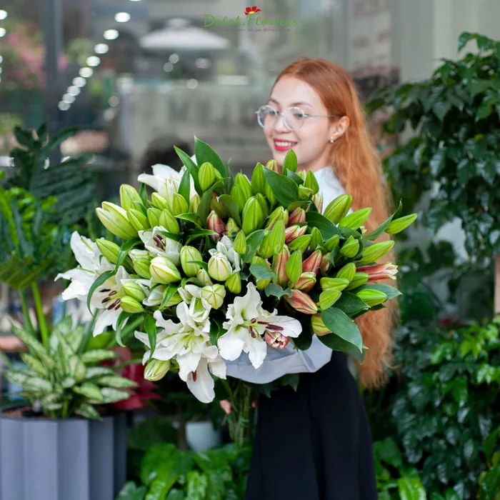 Làm sao để hoa ly (lily) nở nhanh hoặc chậm lại theo ý muốn? - hoa lẻ | hoa  tươi cắt cành