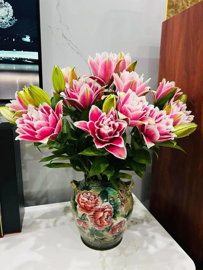 Hoa ly kép - HLK11 (1 bó 5 cành chưa bao gồm bình) - Cửa hàng hoa tươi toàn  quốc, giao hàng tận nơi, với đa dạng mẫu - đáp ứng nhu cầu khách hàng
