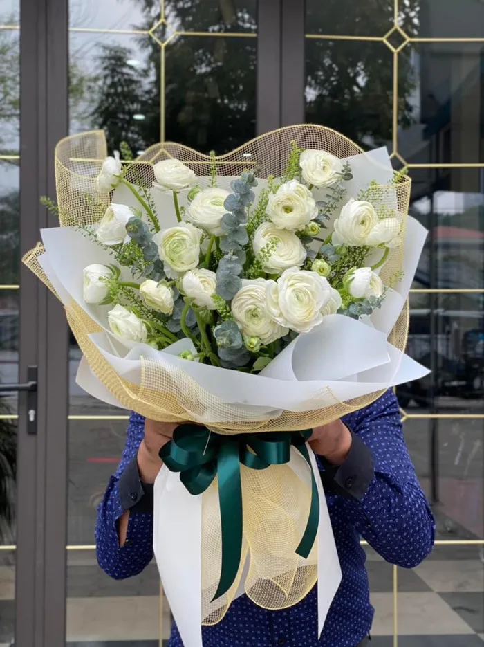 Bó Hoa Sinh nhật Mao lương trắng - B2473