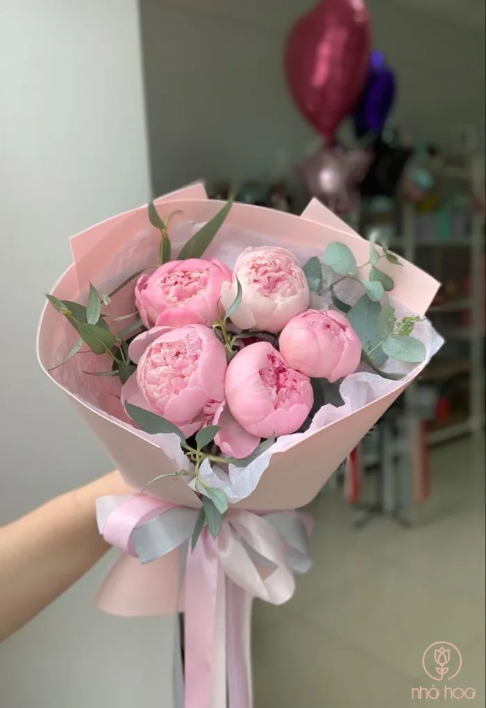 Mua Bó Hoa Mẫu Đơn Đẹp - Shop Hoa Tươi Tại Sài Gòn