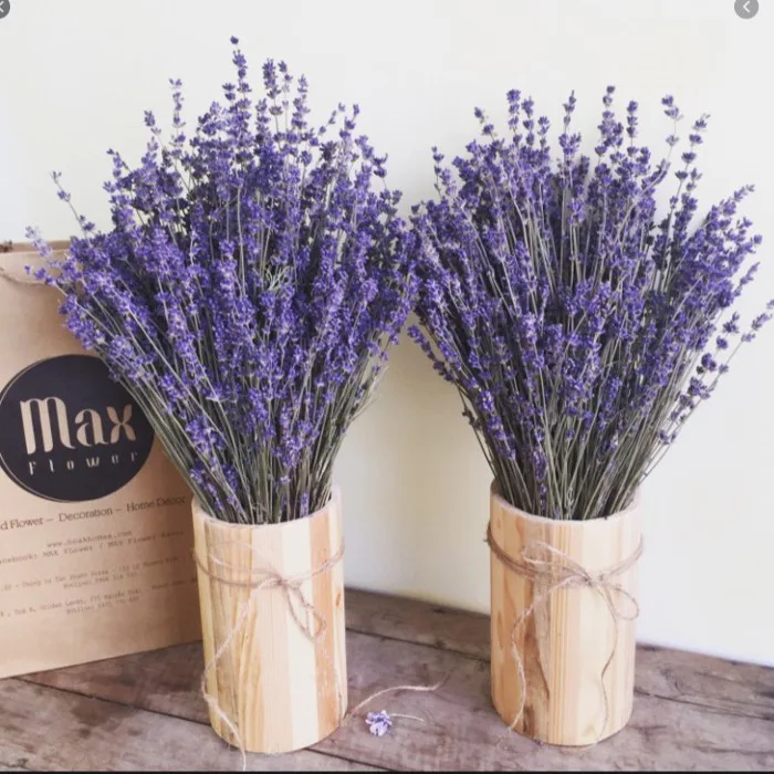 1 Bó hoa lavender- hoa oải hương khô đọc kỹ thông tin sản phẩm( giá bán  130gr trên 100 nhánh)
