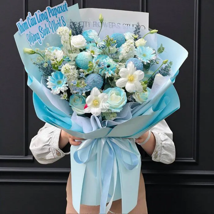 Hoa Phi Yến - Blue Heart - 13001 – PHG FLORAL& DECOR