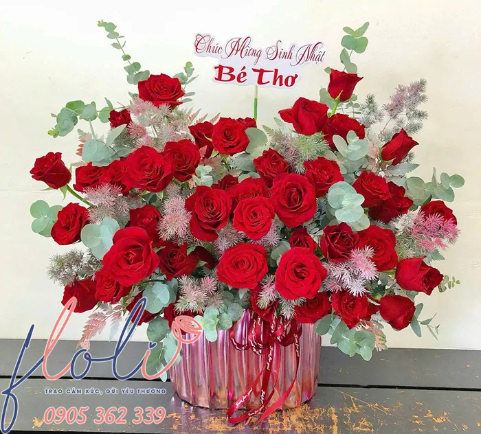 Top 7 mẫu hoa đẹp chúc mừng sinh nhật em gái nên chọn tặng - FLoLi