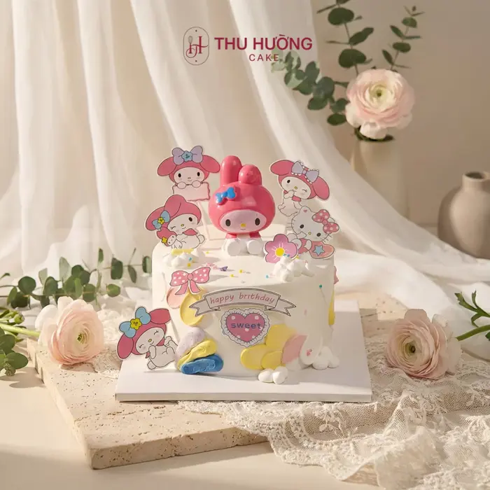 Bánh sinh nhật mini cho bé gái
