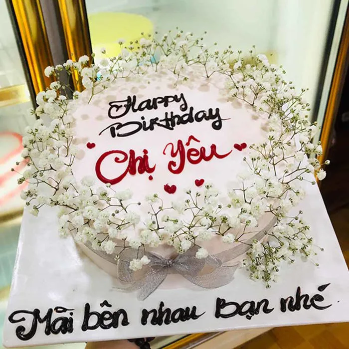 Bánh Sinh Nhật Tặng Chị Gái- Giao Tận Nơi Khu Vực HCM