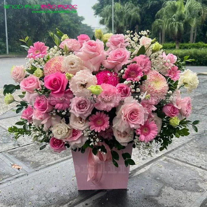 Hoa tặng đồng nghiệp - Shop Hoa Bảo Ngọc