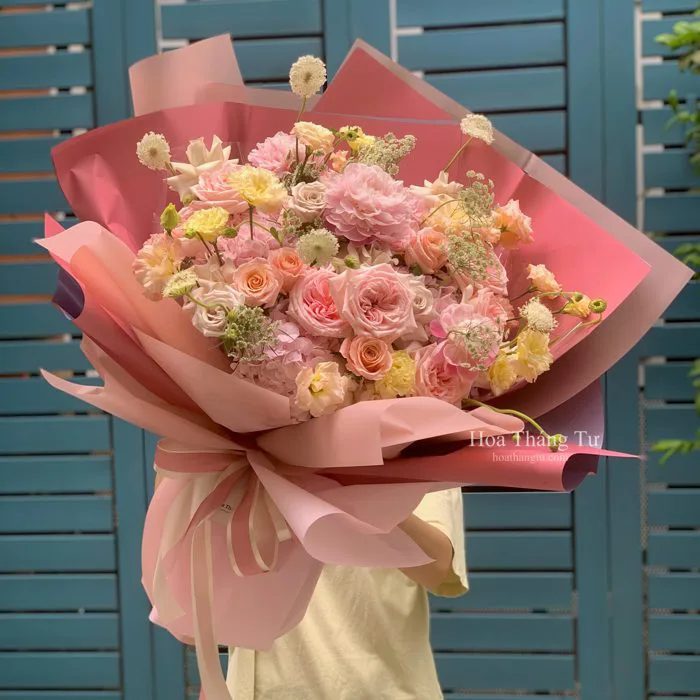 Bó hoa tặng sinh nhật bạn gái