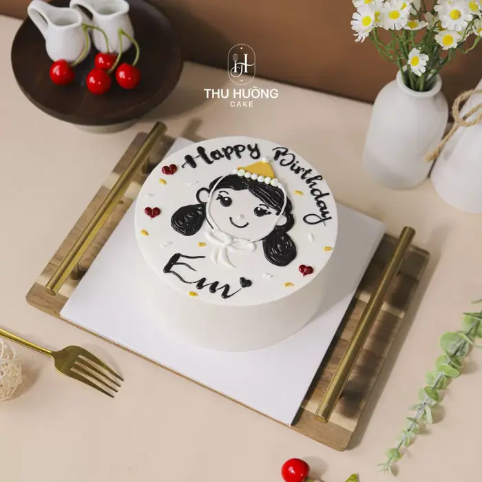 Bánh sinh nhật tặng em gái