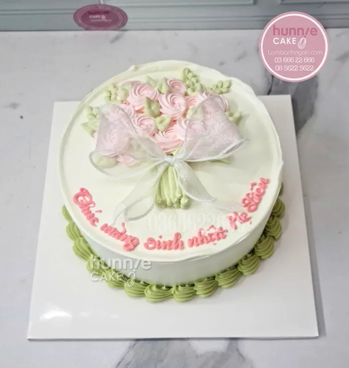 Bánh sinh nhật bó hoa tặng mẹ – Ngọt ngào và đầy ý nghĩa 12645 - Bánh sinh  nhật, kỷ niệm