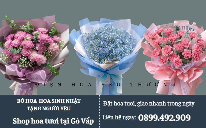 Đặt Hoa Tặng Sinh Nhật Người Yêu - Đặt Hoa Tươi Online