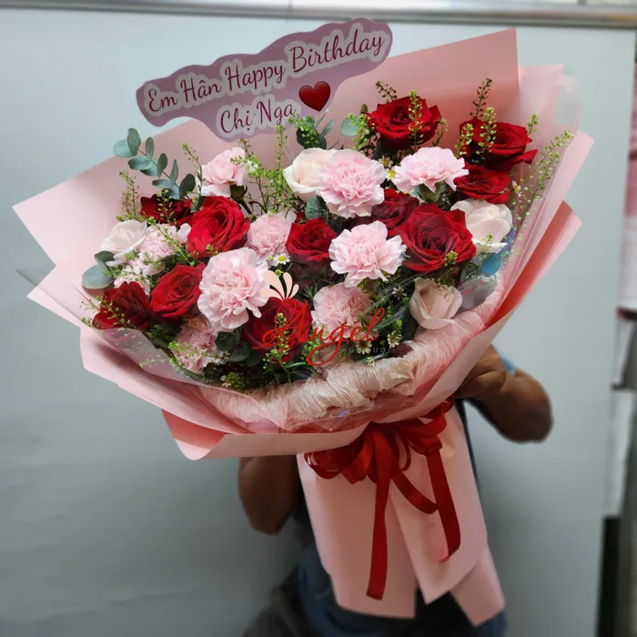 bó hoa tặng sinh nhật người yêu