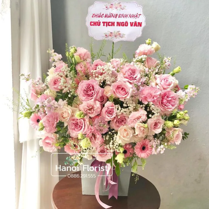 GỢI Ý MẪU HOA CHÚC MỪNG SINH NHẬT SẾP ĐẸP, SANG TRỌNG