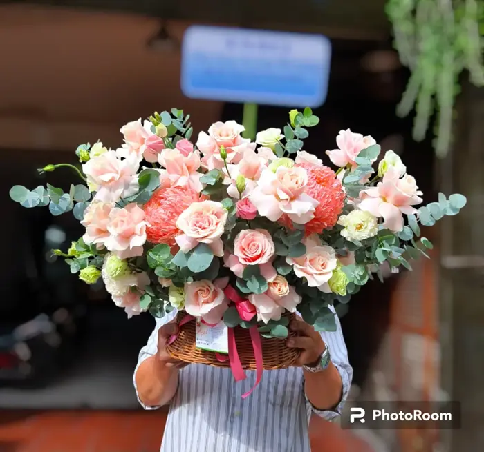 Giỏ Hoa Tặng Sinh Nhật Sếp Nữ Đẹp Nhất TPHCM