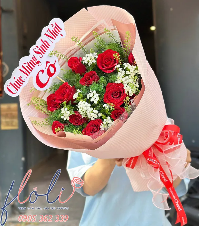 Tư vấn tặng hoa chúc mừng sinh nhật cô giáo đẹp, sang trọng, ý nghĩa - FLoLi