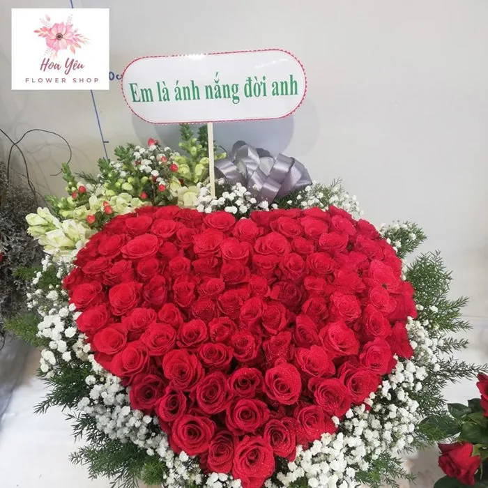 HOA TẶNG SINH NHẬT VỢ YÊU NHẮN GỬI YÊU THƯƠNG CHÂN THÀNH
