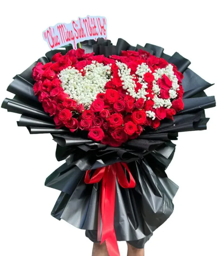 Bó hoa hồng tặng sinh nhật - Yêu Em - B278321