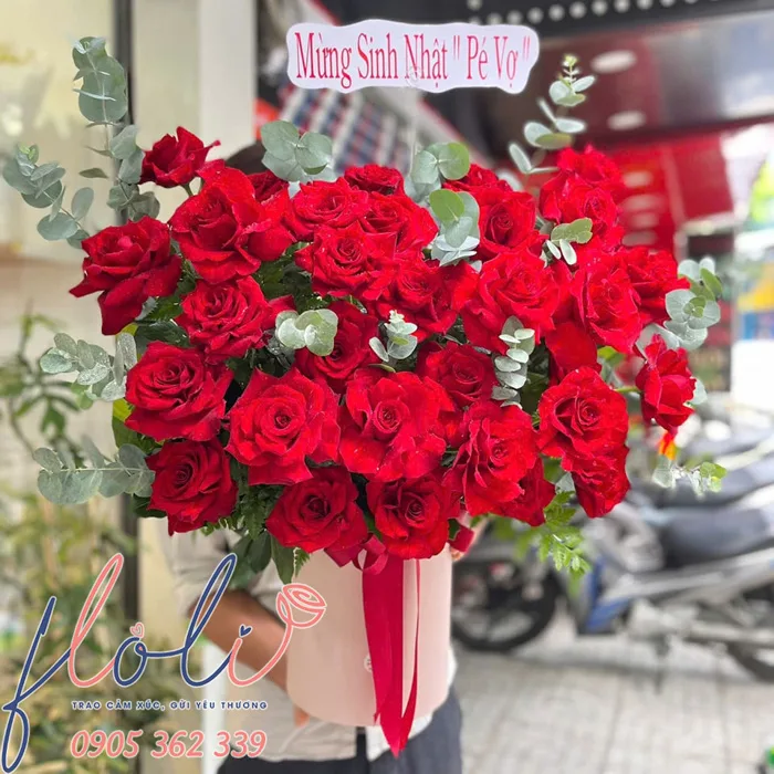 10 Mẫu hoa chúc mừng sinh nhật vợ yêu đẹp khiến nàng cảm động - FLoLi