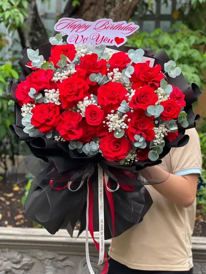 Hoa sinh nhật tặng Vợ yêu • Zalo 0901876052
