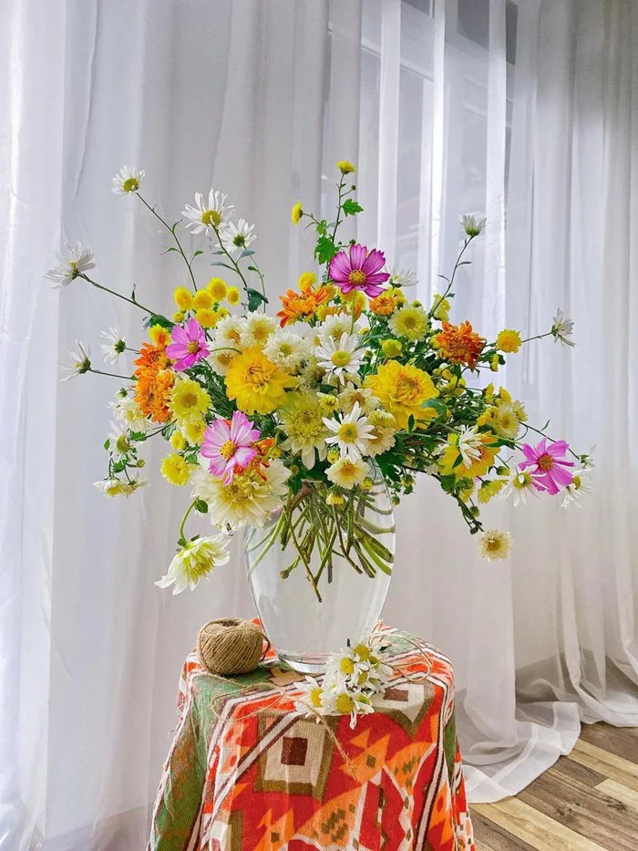 Cách cắm hoa thược dược vừa đẹp vừa sang lại tươi lâu