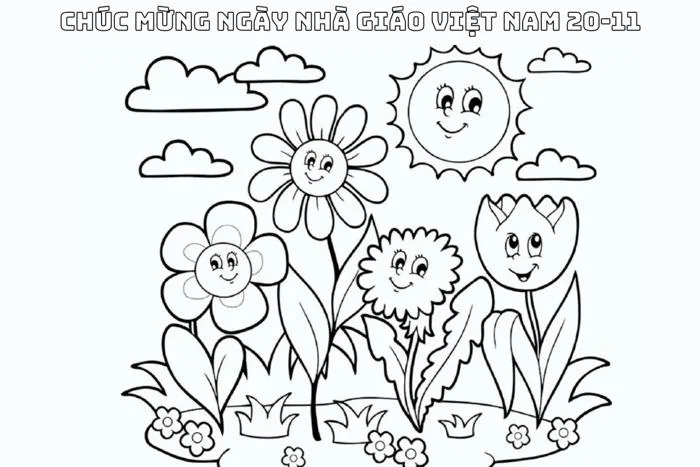 DOWNLOAD] MẪU TÔ MÀU CHO BÉ CHÚC MỪNG NGÀY 20/11 - Tổ chức sự kiện