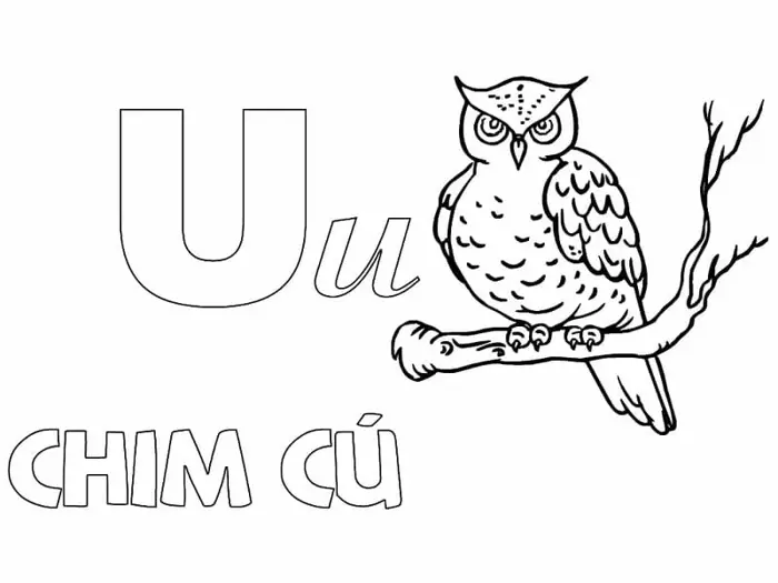 Tranh tô màu 29 chữ cái tiếng Việt giúp bé học nhanh