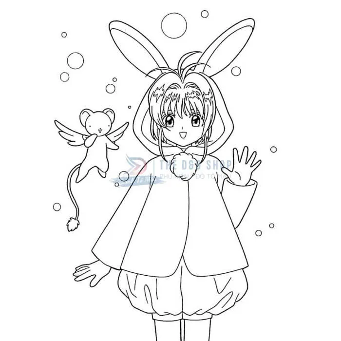 10 Tranh Tô Màu Anime Cute Bạn Nhất Định Phải Tải Ngay!