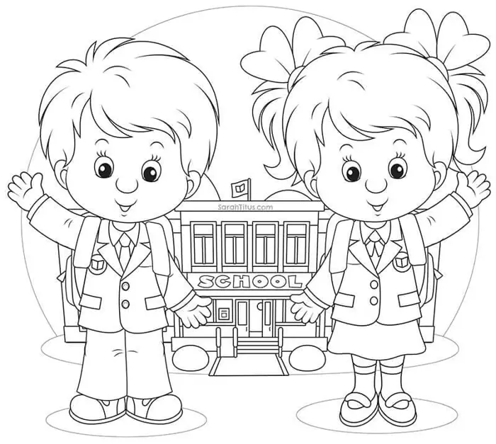 Tranh tô màu bạn trai bạn gái đẹp dễ thương cho mọi lứa tuổi