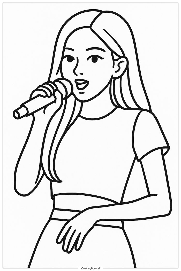 43 trang tô màu Blackpink (PDF và PNG miễn phí)